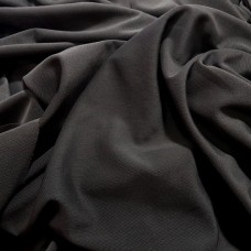 Ткань Сетка плотная стрейч (черный)